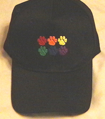 Rainbow Paws Hat